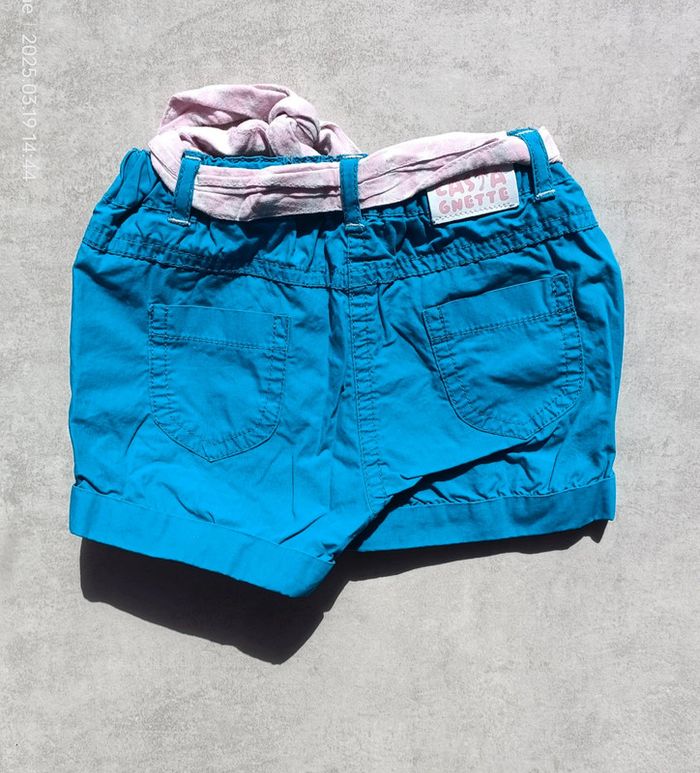 Lot de 3 shorts fille - 24 mois - photo numéro 7