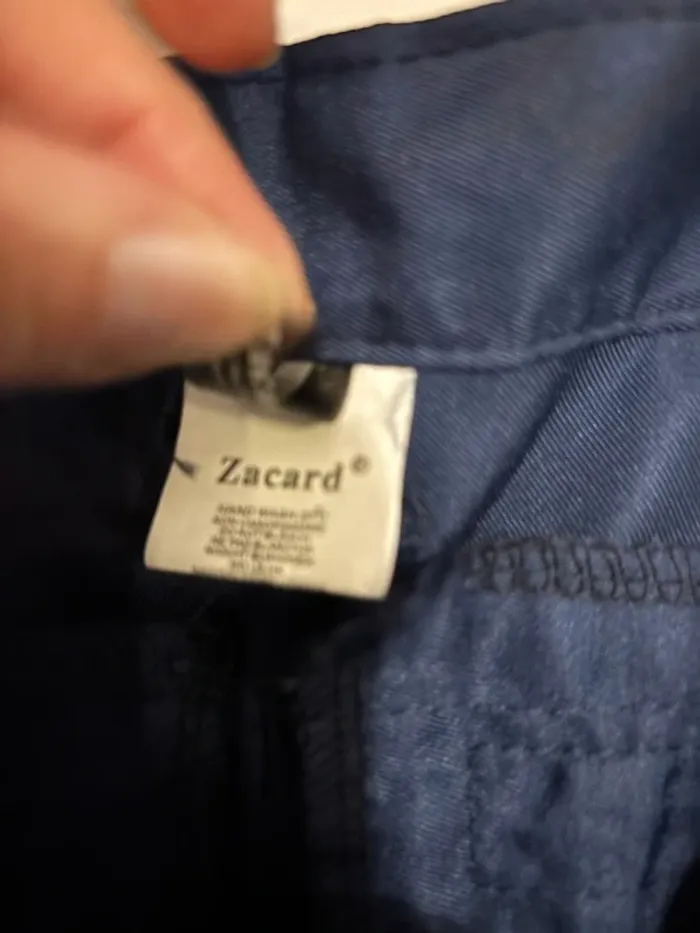 Costume bleu marine 2 pièces de marque Zacard taille XL neuf - photo numéro 9