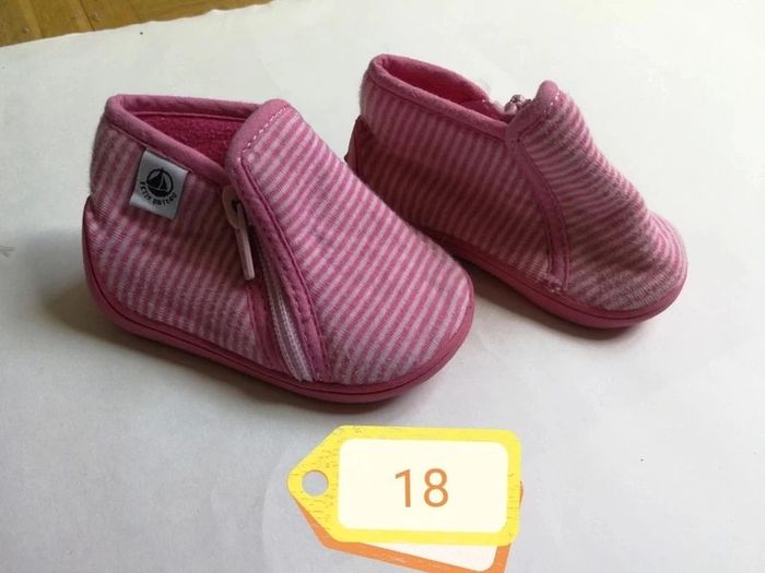 Chaussons bébé fille Petit bateau 18