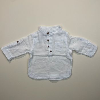 Chemise blanche légère Kiabi 3 mois