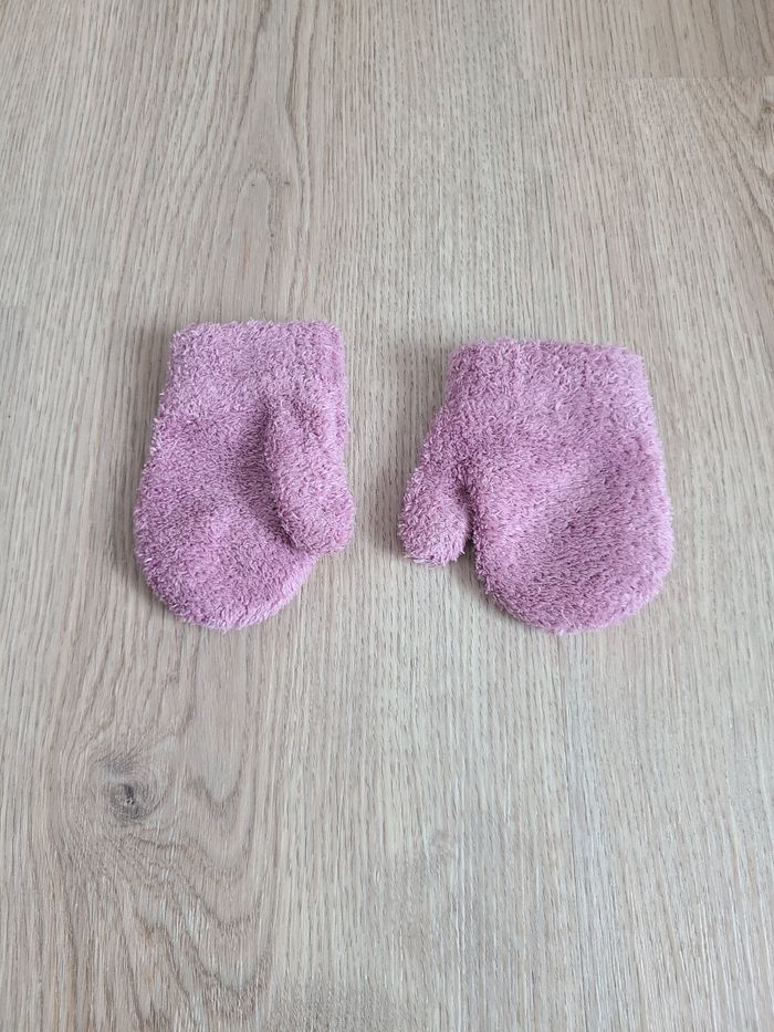 Moufle bébé fille