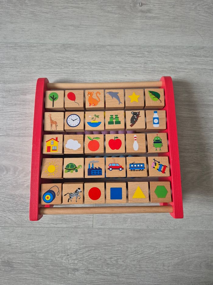 Imagier boulier alphabet 2 en 1 Oxybul - photo numéro 2