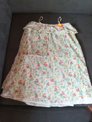 Robe bretelles Fille 8 ans Fleurs Orchestra