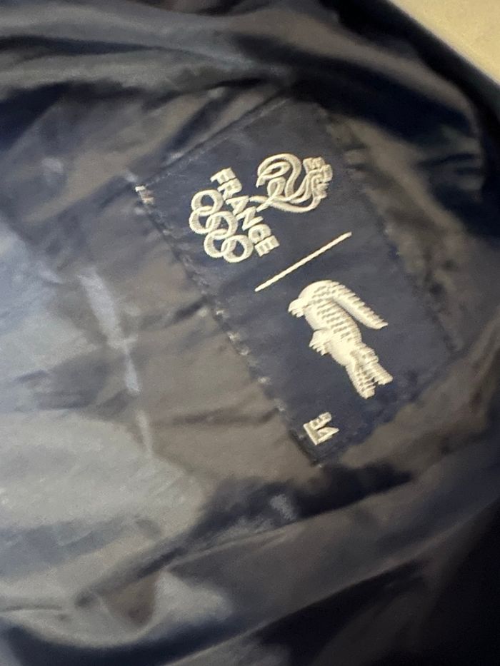 Doudoune Lacoste blanche taille XS  jeux olympique 2018 - photo numéro 8