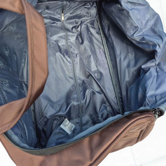 Sac à roulettes marron taille S 50x31x28 cm - photo numéro 4