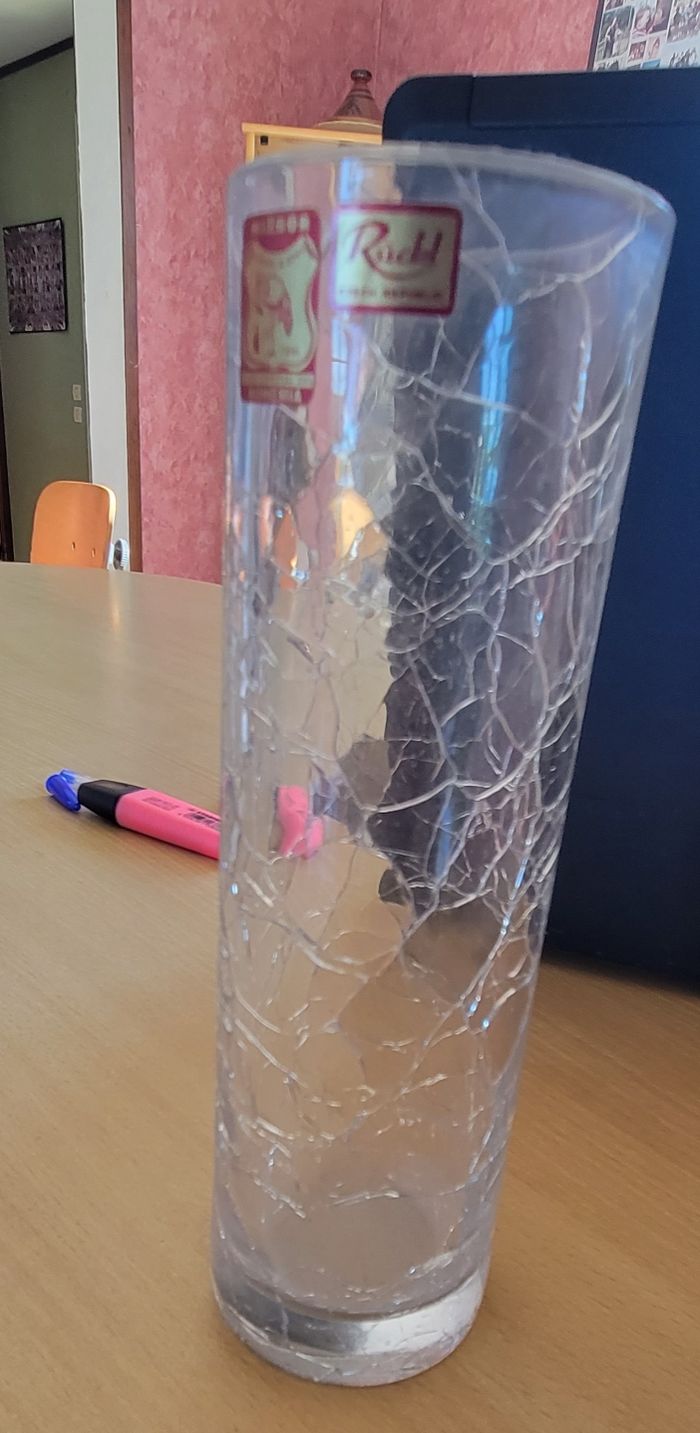Vase en cristal