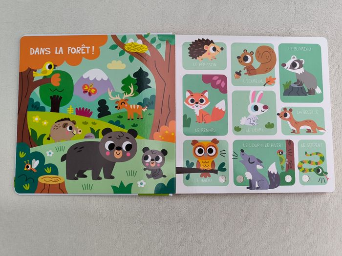 Livre L'imagier sonore de mes 2 ans Gründ - photo numéro 5