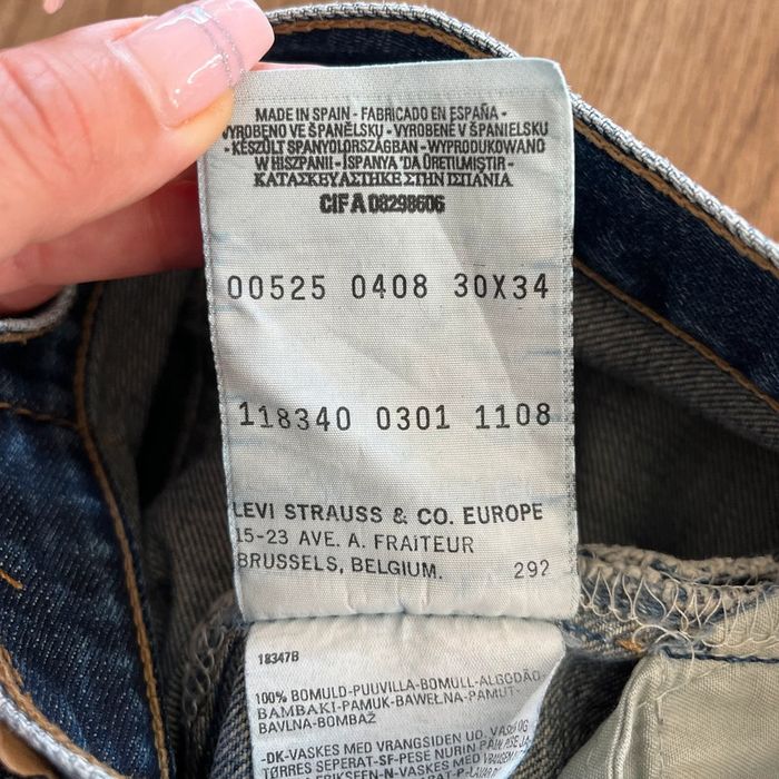 Jean/pantalon bleu délavé Bootcut/Flare Levi's 525 pour femme, taille : W30 (40 taille française) - photo numéro 6