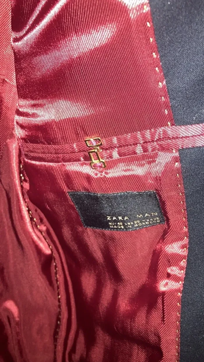 Manteau veste blazer velours - photo numéro 3