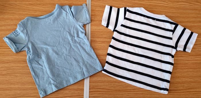 8 tee-shirts Disney 🧸 Peanuts🐶 et petits cailloux 6 - 9 mois 💞 - photo numéro 9