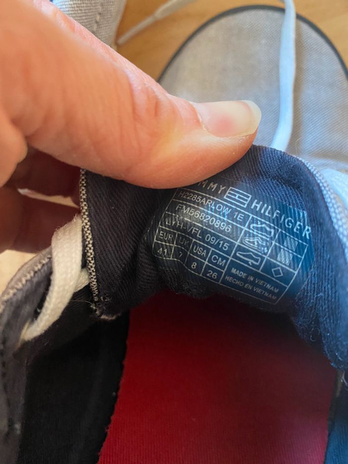Sneakers Tommy Hilfiger Taille 41 - photo numéro 5