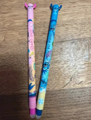 2 stylos effaçables Stitch – Lilo & Stitch