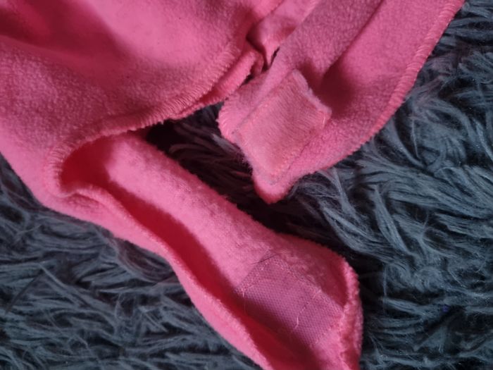 Bonnet avec pompons rose 50cm - photo numéro 3