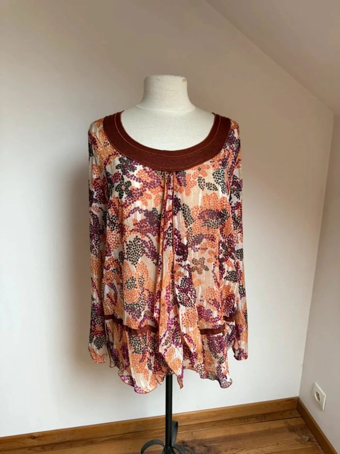 Superbe Blouse fluide neuve Mado et les autres 🌸 46