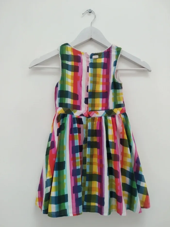 Ravissante Robe colorée catimini 5 ans - photo numéro 2