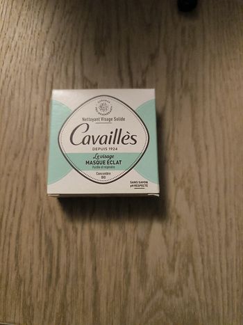 Nettoyant visage solide cavailles