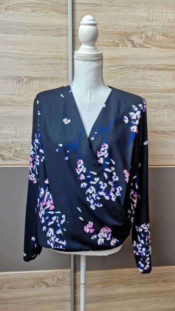 Blouse cache cœur