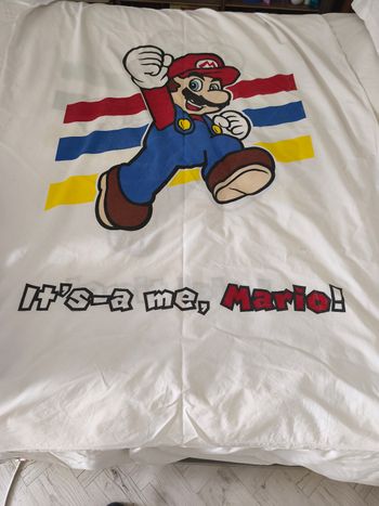 Housse de couette super mario