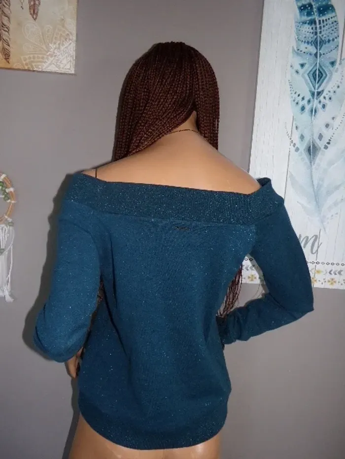 Pull bleu - photo numéro 4