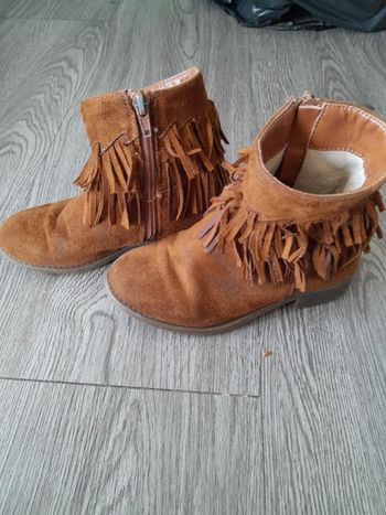 Bottines à franges