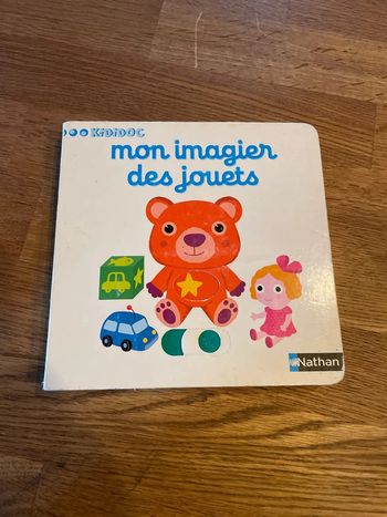 Livre Kididoc Mon imagier des jouets