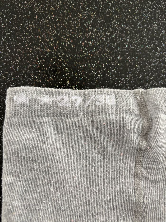 TAO - collant gris paillettes fille 27-30 - photo numéro 2