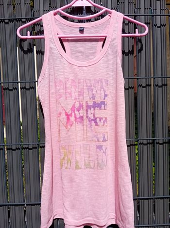 Débardeur rose