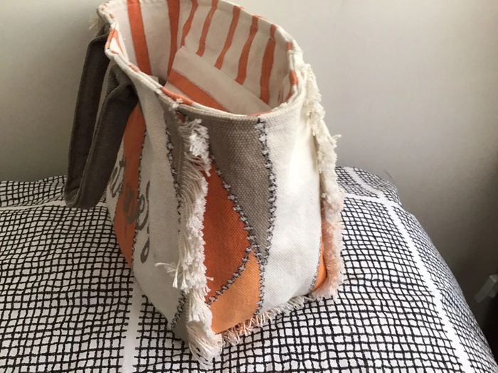 Sac cabas grosse toile « Marinette St Topez » - photo numéro 4