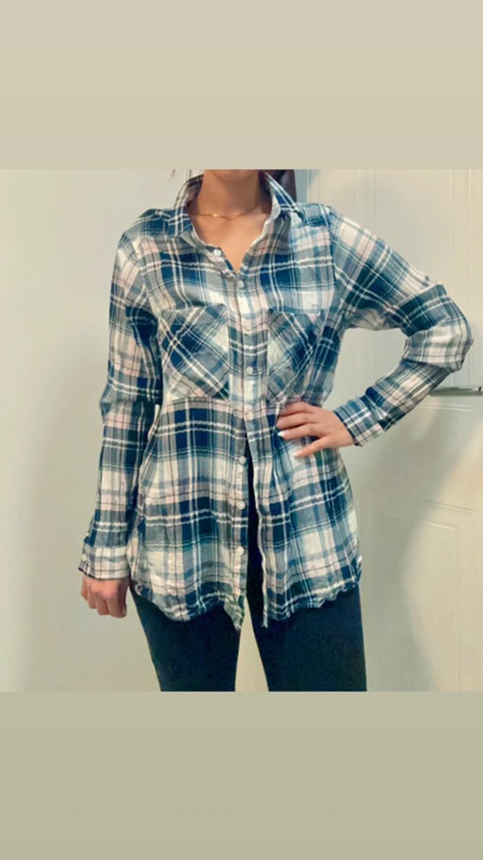 Chemise à carreaux Kiabi taille 40