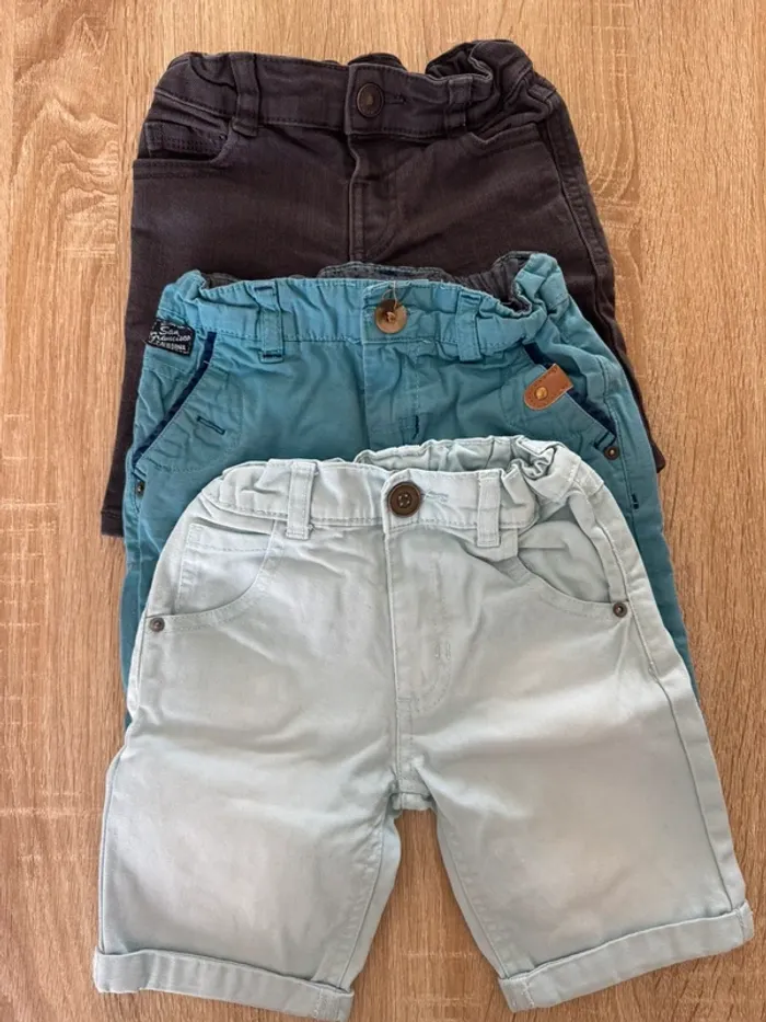 Lot de 4 shorts - Taille 3 ans