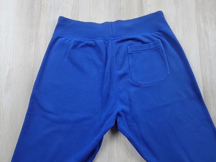 Bas de survêtement Ralph Lauren bleu logo orange – taille S – excellent état - photo numéro 4