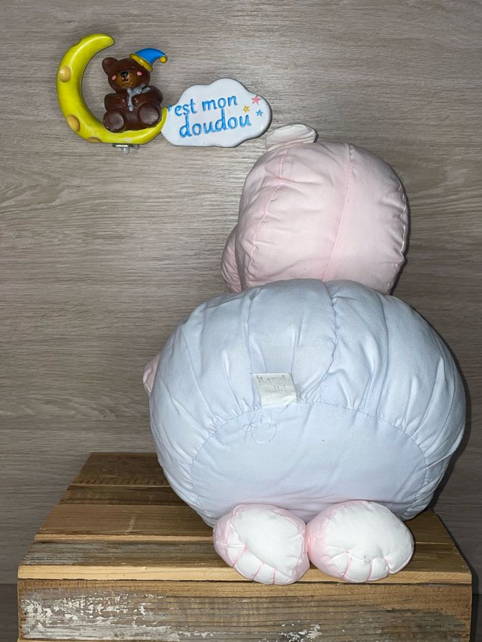 BKN24 doudou hippopotame 🦛 rose - photo numéro 2