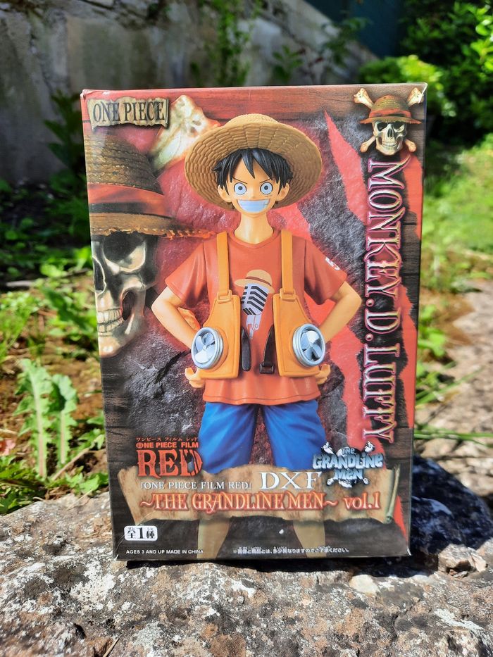 Figurine Monkey D.Luffy One Piece Red - photo numéro 3