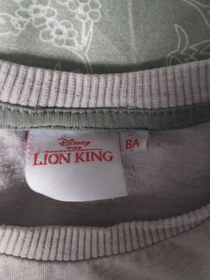 Tee-shirt Disney Le roi lion 8 ans - photo numéro 3