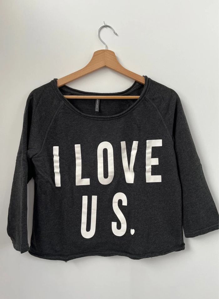 Pull manches 3/4 gris Naf Naf - photo numéro 2