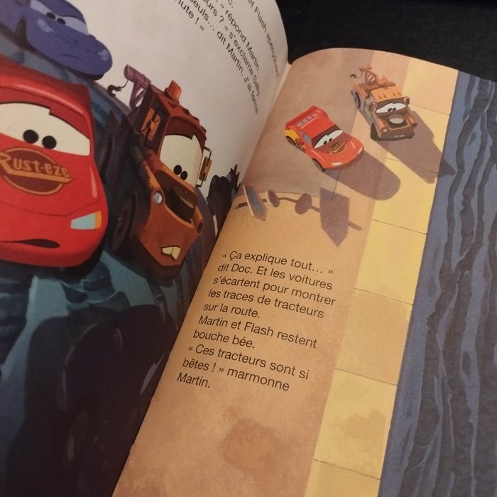 Livre enfant Disney Club du livre cars Martin et les tracteurs Disney - photo numéro 5