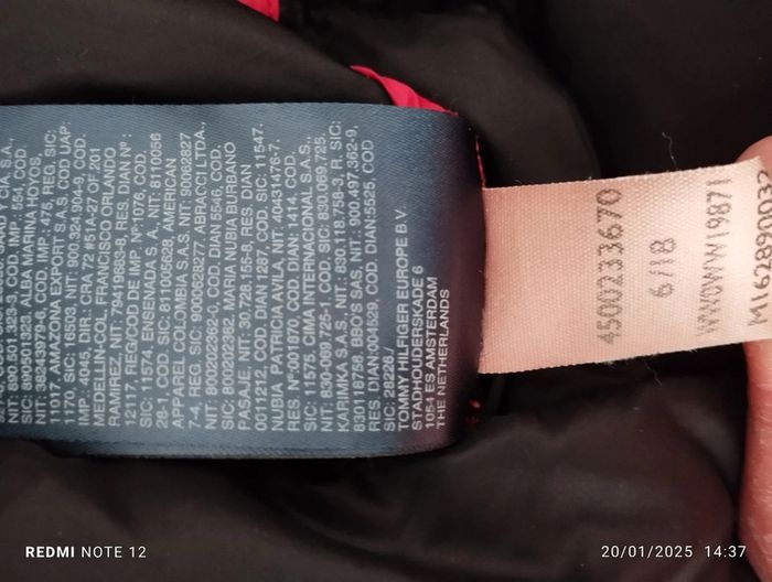 Veste matelassée Tommy Hilfiger noir TS - photo numéro 9