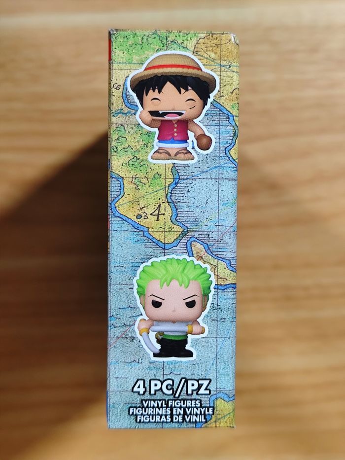 Boîte 4 Bitty Pop! - One Piece (Luffy, Zoro, Morgan, Shanks) - photo numéro 8