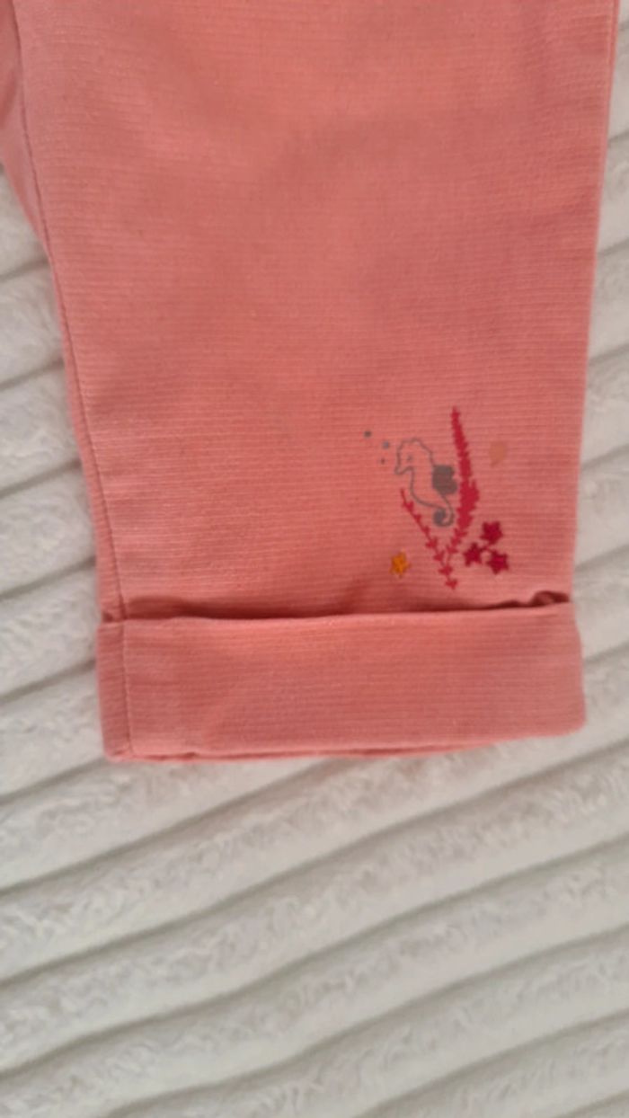 Pantalon corail 6M fille - photo numéro 2