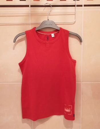 Débardeur neuf uni T12 ans - V92B