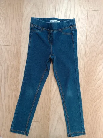 Jegging pantalon bleue 5 ans kiabi