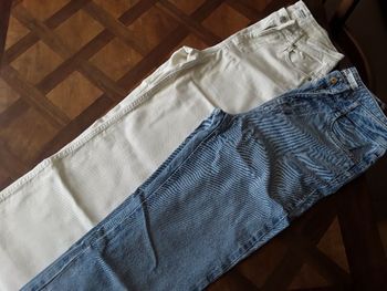 Lot 2 jeans longs 38 TALLY WEIJL ZARA TBE