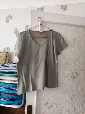 T-shirt 3 Suisses (kaki), 5XL / 50 / 22