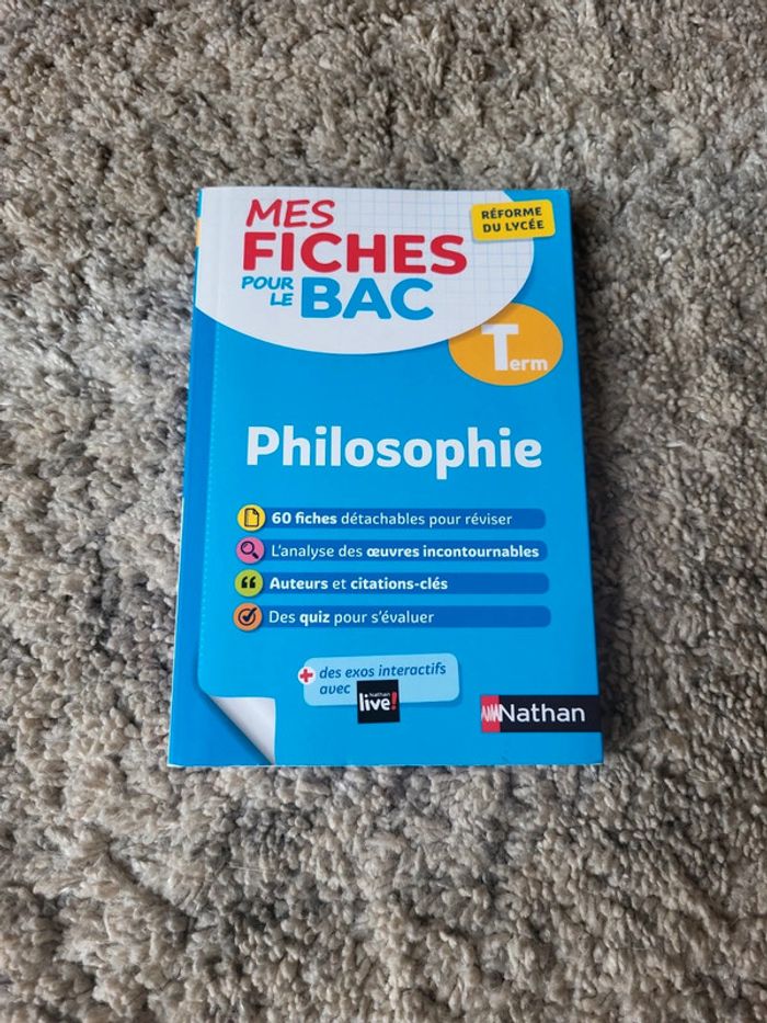 Livre fiche BAC