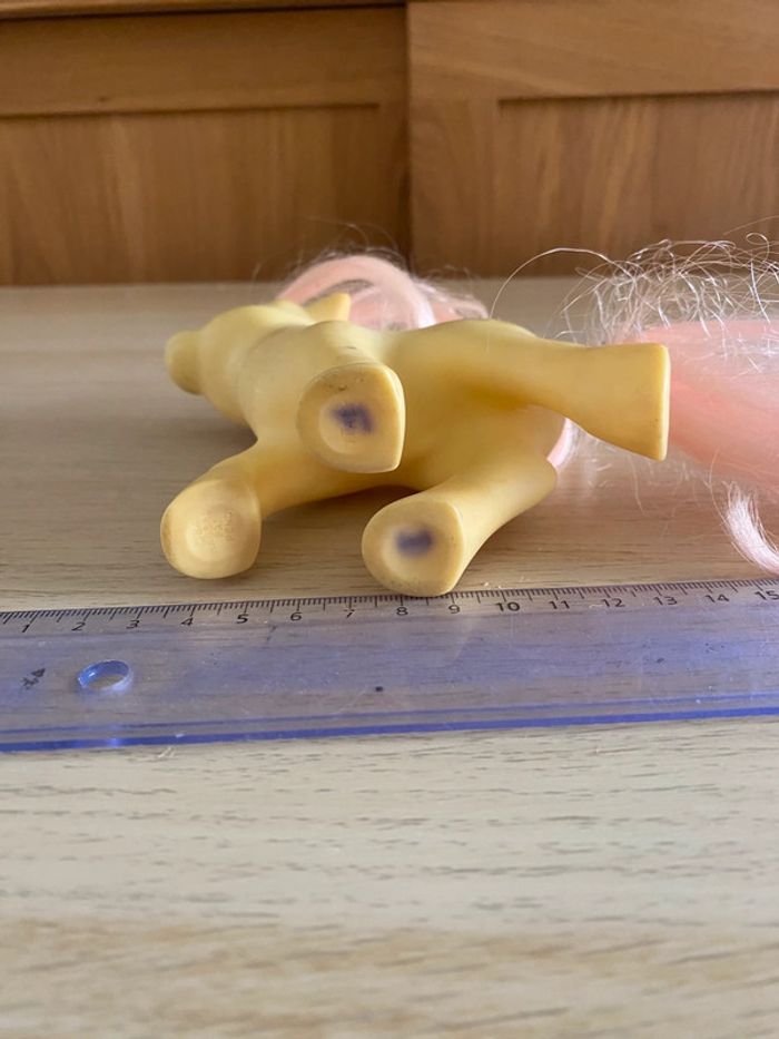 Mon petit poney Little pony hasbro 1984 vintage tulipe rose jaune earth ponies posey - photo numéro 11