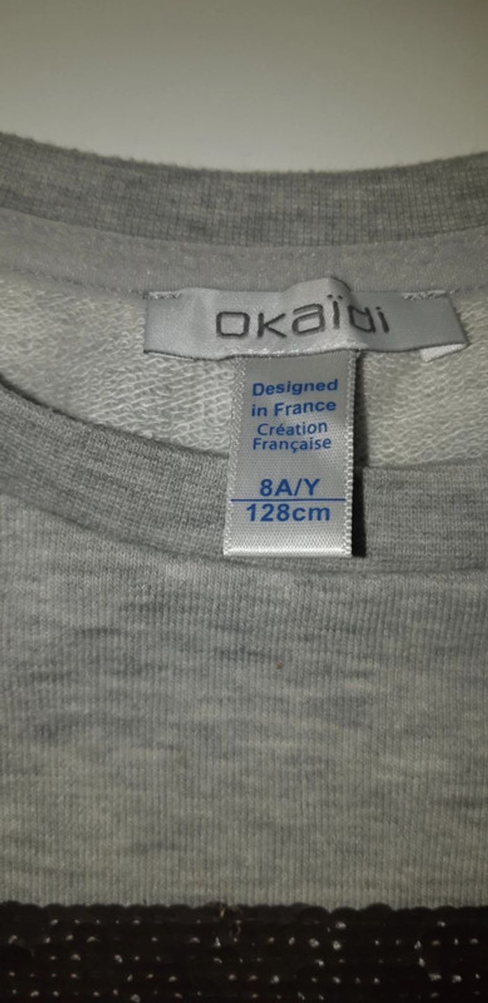 Sweat fille 8 ans okaïdi - photo numéro 2