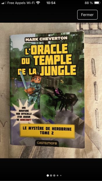 L’oracle du temple de la jungle Minecraft