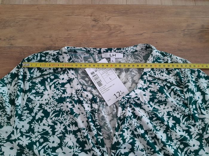 Blouse fleurie L - photo numéro 4