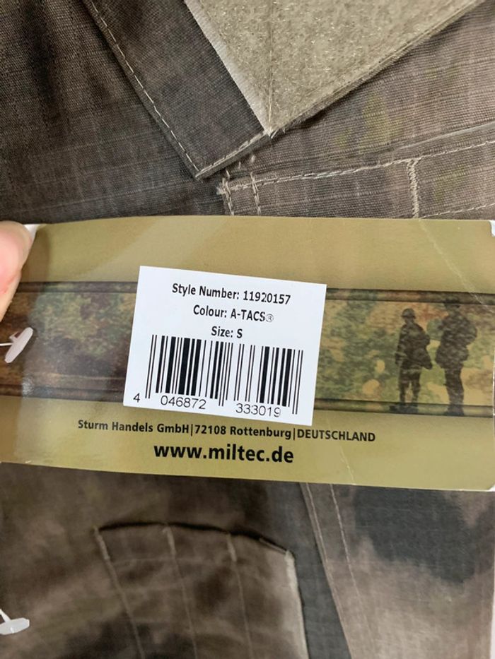 Veste camouflage militaire - photo numéro 5
