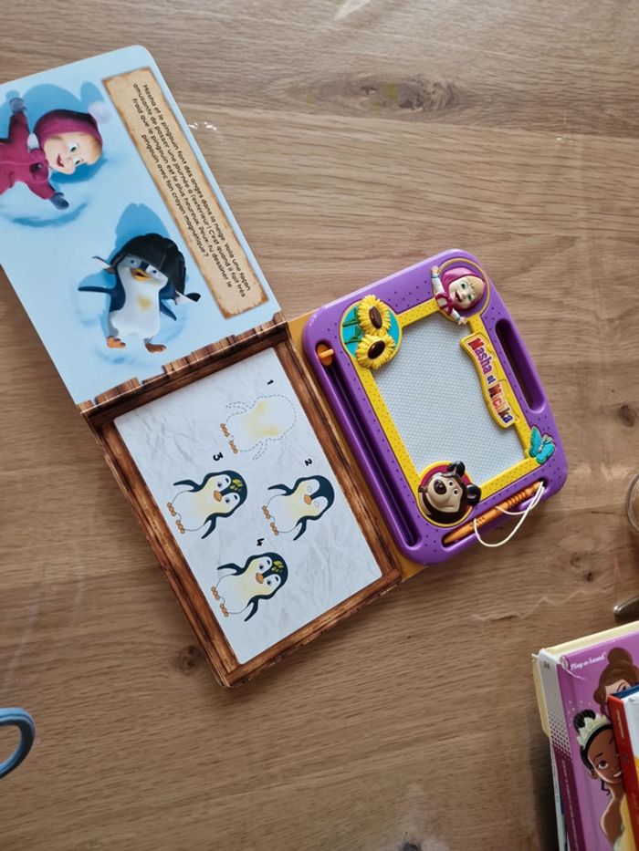 Livre tablette apprendre à dessiner macha - photo numéro 3